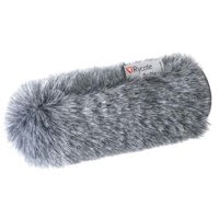 Rycote Softie, Long Hair Wind Diffusion, 24cm Long with Large Hole, Front Only