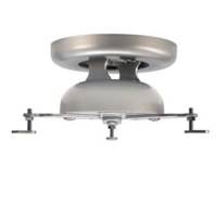 Sanus Systems VMPR1-B VisionMount Tilt & Swivel Ceiling Mount for Multimedia Projectors, Supports up to 50 lbs. - Color: Silver