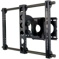 Sanus Systems VMSA-B VisionMount Full Motion Virtual Axis Wall Mount for Large Size LCD TVs 30" to 50", Supports up to 150 lbs. - Color: Black