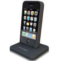 Spyder Digital PowerShadow i4 Battery Case & Charge/Sync Dock for iPhone 4/4S