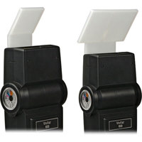 Sto-Fen Two-Way Bounce with a Universal Flash Mount.