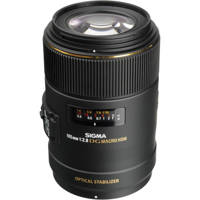 Sigma 105mm f/2.8 EX DG OS HSM Macro Lens for Nikon DSLR Cameras