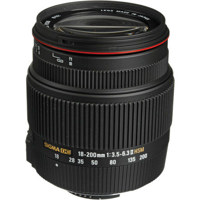 Sigma 18-200mm f/3.5-6.3 II DC OS HSM Lens for Nikon Cameras, USA