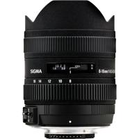 Sigma 8 - 16mm f/4.5-5.6 DC HSM AutoFocus Wide Angle Zoom Lens for Nikon Digital SLR Cameras - USA Warranty