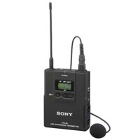 Sony UTXB2X UWP Series Bodypack Transmitter with Uni-Directional Lavalier Microphone, Operating on UHF TV Channels 42 to 45