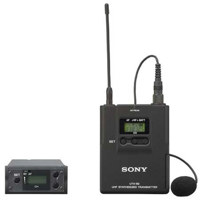 Sony UWPX7 Lavalier Microphone, Bodypack Transmitter & RX Module Wireless System, Operating on TV Channels 30 to 33