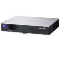Sony VPLMX20 3 LCD Mobile Projector, XGA 1024 x 768 Resolution, 2500 ANSI Lumens Brightness, 650:1 Contrast Ratio, 4:3 Aspect Ratio, Silver/Black