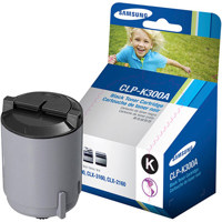 Samsung CLP-K300A Black Color Laser Toner Cartridge for CLP-300, CLP-300N, CLX-3160FN Printers (Approx Yield: 2,000 Sheets)
