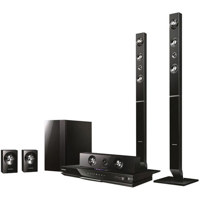 Samsung HT-D6730W 7 1 Channel Home Theater System, Built-in Wi-Fi, Receiver with Built-in Blu-ray Player, 2 HDMI Connections, Wireless Rear Speakers