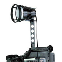 Smith Victor Q250-SG, 250 watt AC On Camera Video Light with 10' Power Cord
