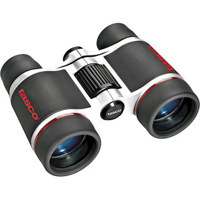 Tasco 4 x 30 Essentials Series, Weather Resistant Roof Prism Compact Binocular with 12.4 Degree Angle ov View, Black (Clamshell)