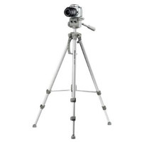 Targus 66" Aluminum Tripod with Three-Way Panhead and Bubble Level, 7 lb. Load Capacity. image