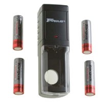 Targus Over Night AA/AAA Nickel Metal Hydride Battery Charger with 4 AA 2300mAh Rechargeable Batteries. image
