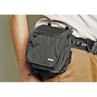 Think Tank Skin 50, Unpadded Belt Pouch for Wide Angle Zoom Lenses with Hood in Position.