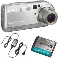 Sony Dsc-p150 7.2 Digtl Cam W/accs,box image