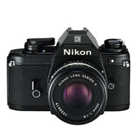 Nikon Em Blk Slr W/50 1.8-e Lens image