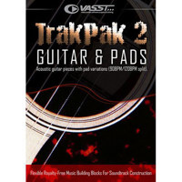 Vasst TrakPak Vol.2 Guitar & Pads, Royalty Free Music for Your Productions