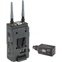 Azden 1200VMX UHF Plug-In System with 1200URX/VM On-Camera Receiver and 1200XT Plug-in Transmitter