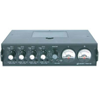 Azden FMX-42 Pro 4-Channel Microphone Field Mixer with 4 XLR Inputs.