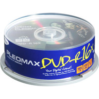 Samsung DVD-R, 16x Media, 25 Pack on Spindle