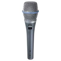 Shure BETA 87A Super-Cardioid Condenser Handheld Vocal Microphone.