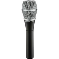 Shure SM86 Cardioid Condenser Handheld, Vocal, Wired Microphone.