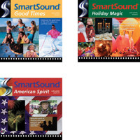 Smartsound Home 3 Pack, 3 Most Popular 44k Palettes for Home Use, American Spirit - Good Times - Holiday Magic #AP3HM