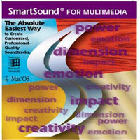 Smartsound for Multimedia, for Mac. Version 1.6.6, for Multimedia 22K Software, Plus Audio Palettes 1,2&3 #MFM22BN