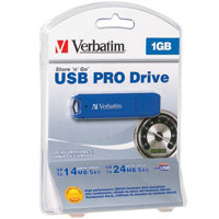 Verbatim 1 GB Store'n'Go Pro USB Flash Drive with 90x Write & 160x Read