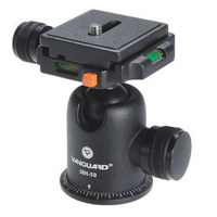 Vanguard SBH-50 Ball Head with Quick Release &amp; Two Bubble Levels, Supports 13 lbs. image