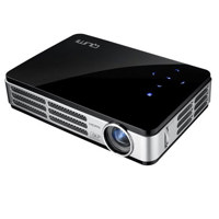 Vivitek QUMI LED Pocket Digital Projector with 300 ANSI Lumens, Native HD (720P) Resolution, 2500:1 Contrast Ratio, DLP Technology, Black
