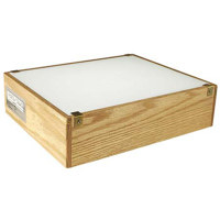 Porta-Trace 16" x 18" Wood Light Box, 5/8" Thick Solid Oak Frame, with Three 15 watt, 5000°K. Lamps.