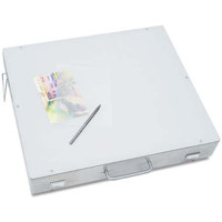 Porta-Trace 24" x 36" Stainless Steel Lightbox with Six 20 watt, 5000°k. Lamps.
