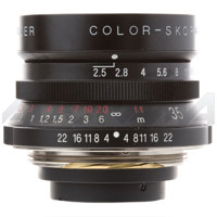 Voigtlander Color Skopar Classic 35mm f/2.5 Wide Angle Leica Screw Mount - Black image