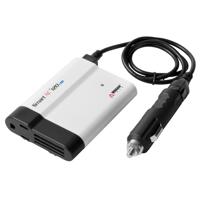 Wagan Tech 2382 120 Watt Smart AC Power DC to AC Inverter with USB Outlet & Cooling Fan