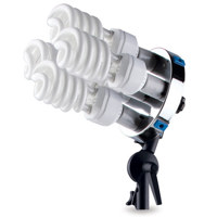 Westcott Spiderlite TD5, Continuous Output Halogen &amp; Fluorescent Light Fixture image