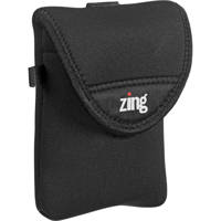 Zing Medium Camera/Electronics Belt Bag, Black.