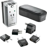 Franzus Auto Adjust, Smart Converter, 2000 Watt Converter / Adapter Set, Converts 220 Volt Foreign to 110 Volt Domestic