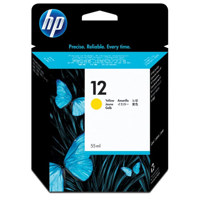 Hewlett Packard - HP #12 Yellow Ink Cartridge for the Business 3000 Series Inkjet Printers, 55ml.