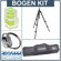 Manfrotto (Distributed by Bogen) 190XDB 3 Section Black Aluminum Tripod Legs Kit, with Adorama Tripod Case, Double Bubble Level, Tripod Hanger