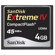 SanDisk 4 GB Extreme IV Compact Flash Memory Card.