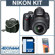 Nikon D5000 DX-Format 12.3 Megapixel Digital SLR Camera/Lens Kit with 18-55mm f/3.5-5.6G ED AF-S DX VR Zoom Nikkor Lens, with 4GB SD Memory Card, Spare EN-EL9 Lithium-Ion Rechargeable Battery, Camera System Bag