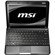 MSI U135-204US NetBook with 10" LCD Display, 160GB HDD Capacity and Windows 7 Starter Edition, Black