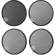 Speedtron 7" Honeycomb Grid Set for the M11 &amp; M11Q Reflectors with 10°, 20°, 30° and 40° Grids