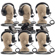 Anchor Audio PC-2000 2 Dual/4 Single Cables: Picture 1 thumbnail