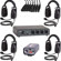 Anchor Audio PC-2000 4 Single Headsets with Cables: Picture 3 thumbnail