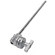 Avenger 20in Chrome Extension Grip Arm with T-Top: Picture 2 thumbnail