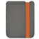 Acme Made Bay Street Sleeve for iPad, Gray/Orange: Picture 3 thumbnail