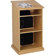AmpliVox W470 Chancellor Lectern, Natural Oak: Picture 2 thumbnail