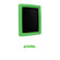 Big Grips Frame and Stand Set for iPad 1 - Green: Picture 1 thumbnail